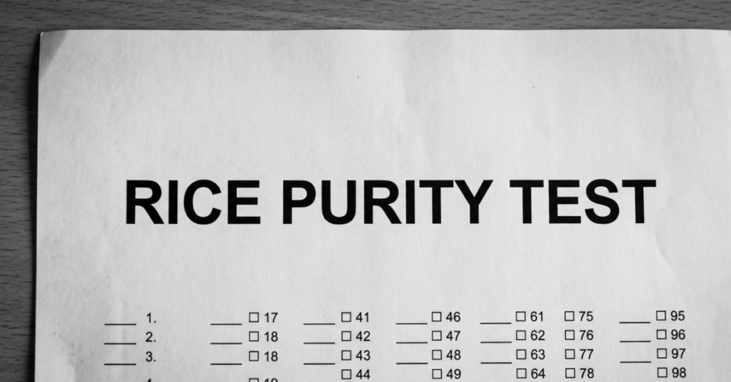 Rice Purity Test: Meaning, Score & Complete Guide