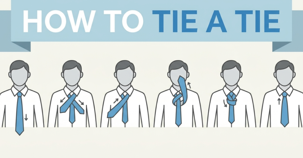 How to Tie a Tie: Easy Step-by-Step Guide for Beginners