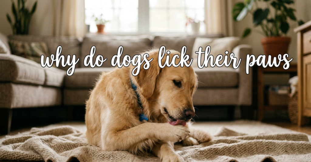Why Do Dogs Lick Their Paws? A Complete Guide for Pet Owners