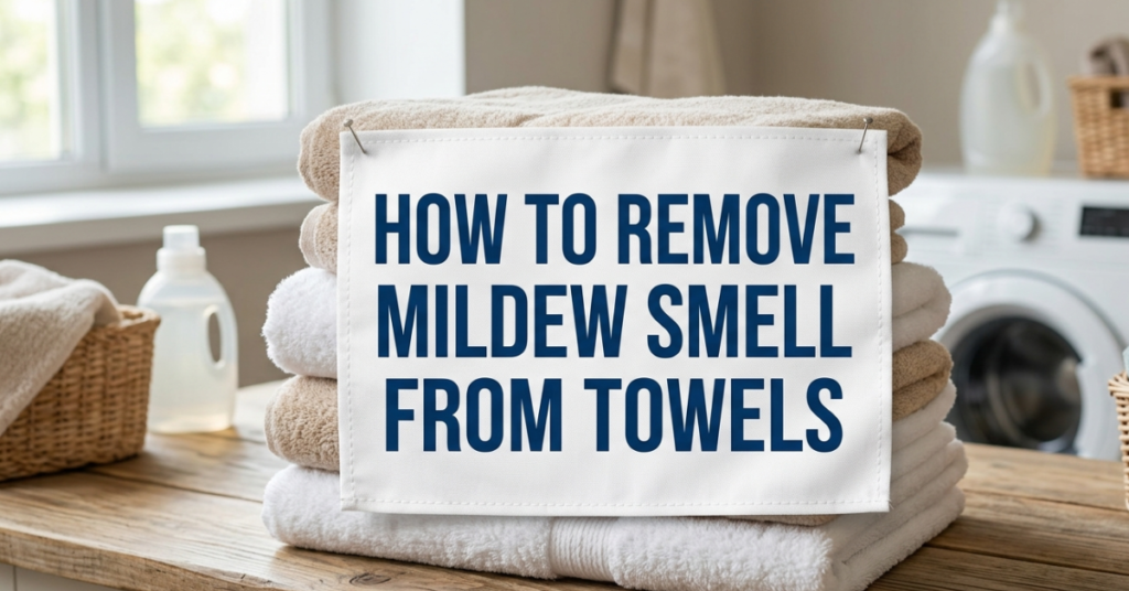 How to Remove Mildew Smell from Towels (And Keep Them Fresh)
