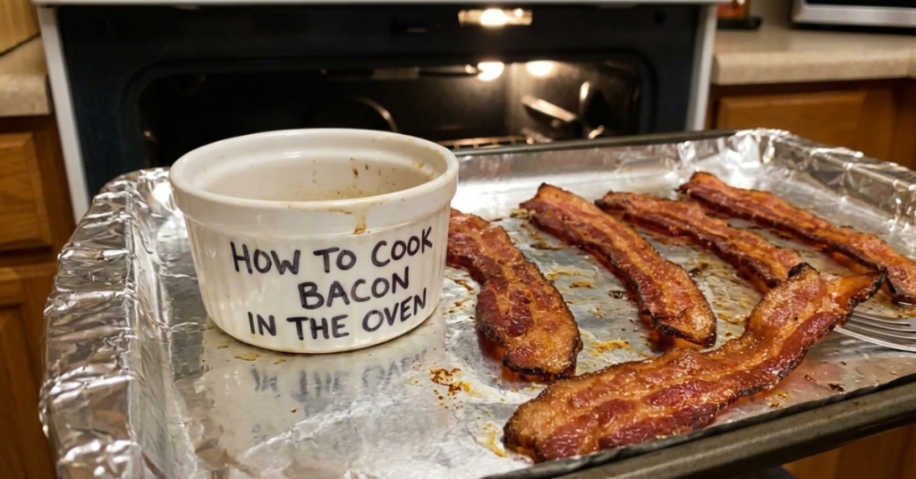 How to Cook Bacon in the Oven (Crispy, Easy & Mess-Free)