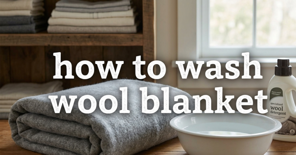 How to Wash Wool Blanket (Complete Care Guide)