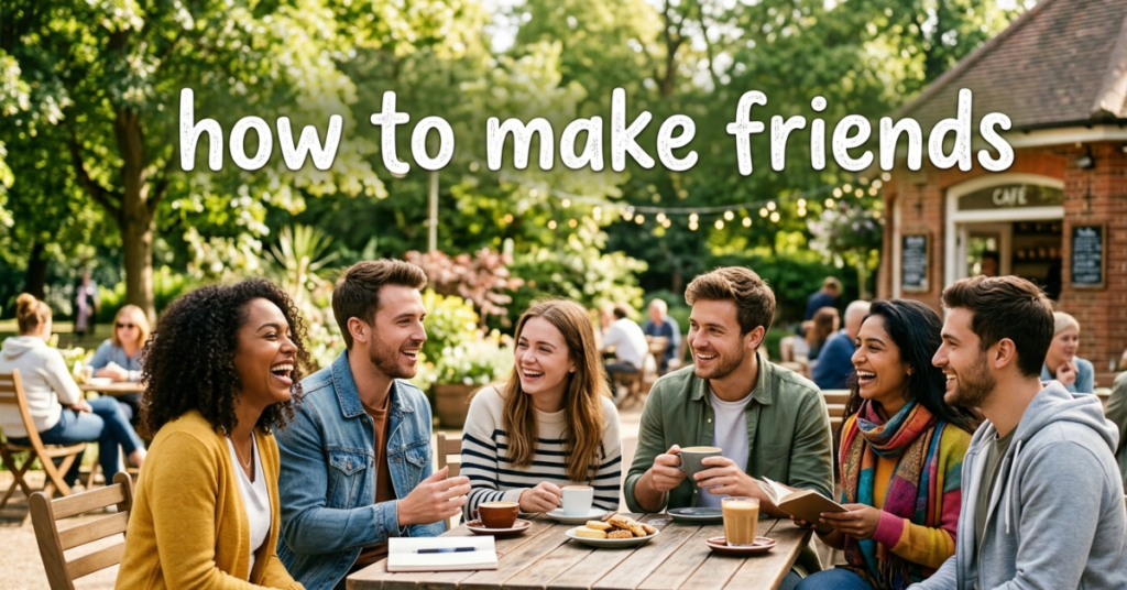 How to Make Friends: A Practical Guide for Real Life Connections