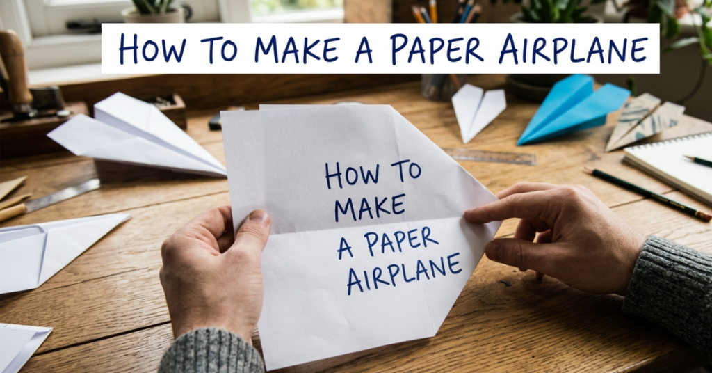 How to Make a Paper Airplane That Flies Far