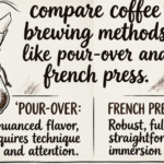 Compare Coffee Brewing Methods Like Pour-Over and French Press: Which One Is Easier to Make?