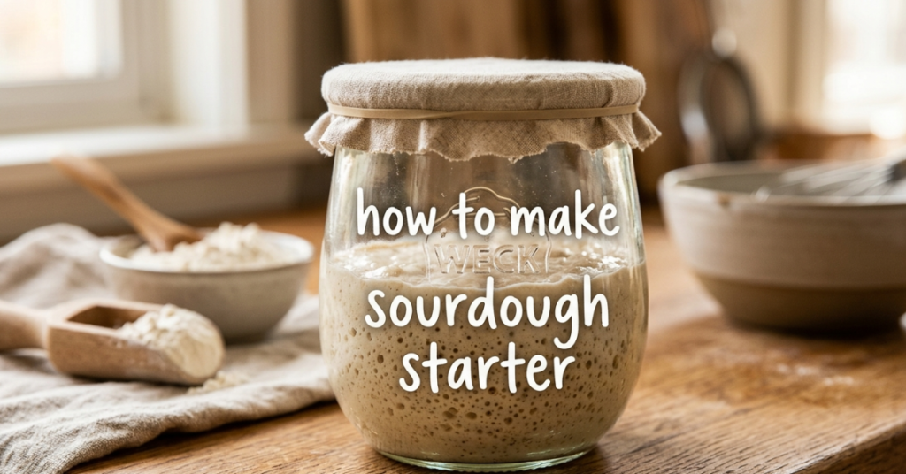 How to Make Sourdough Starter From Scratch