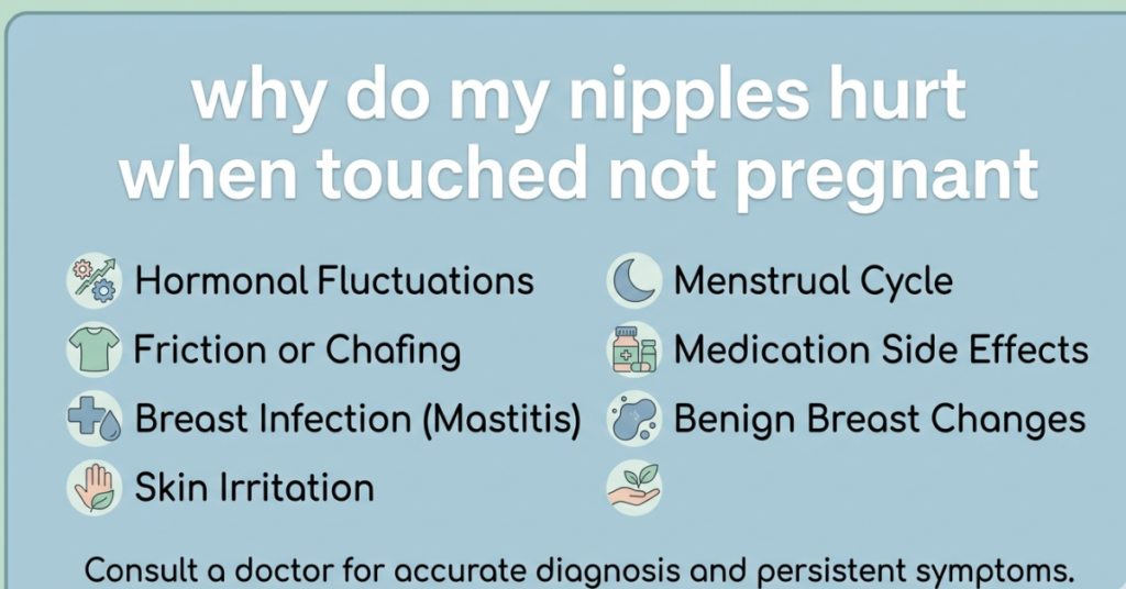 Why Do My Nipples Hurt When Touched (Not Pregnant)?