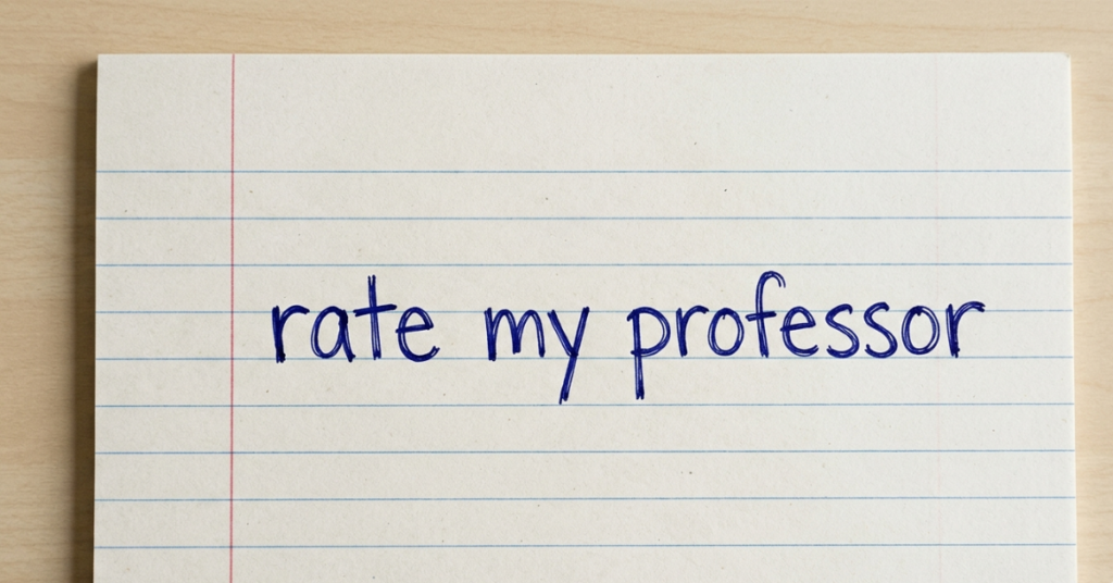 Rate My Professor Guide: How It Really Works