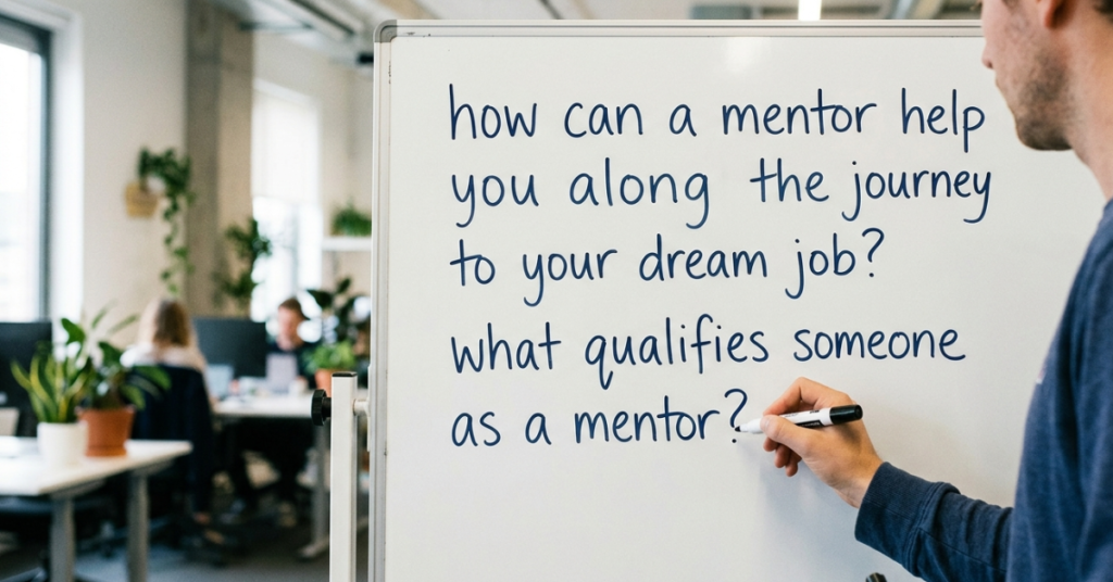How Can a Mentor Help You Along the Journey to Your Dream Job? What Qualifies Someone as a Mentor?